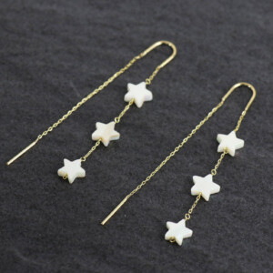 Gold Earrings for women - stars